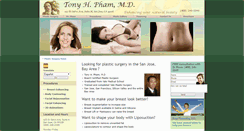 Desktop Screenshot of drtonypham.com
